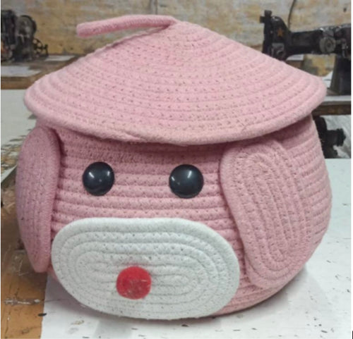 Angry Bord Basket (Pink)