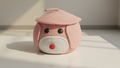 Handcrafted Pink Plush Organizer