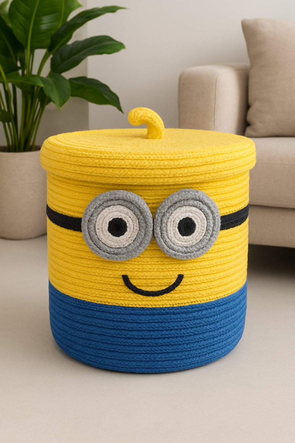 Playful Character Storage Basket