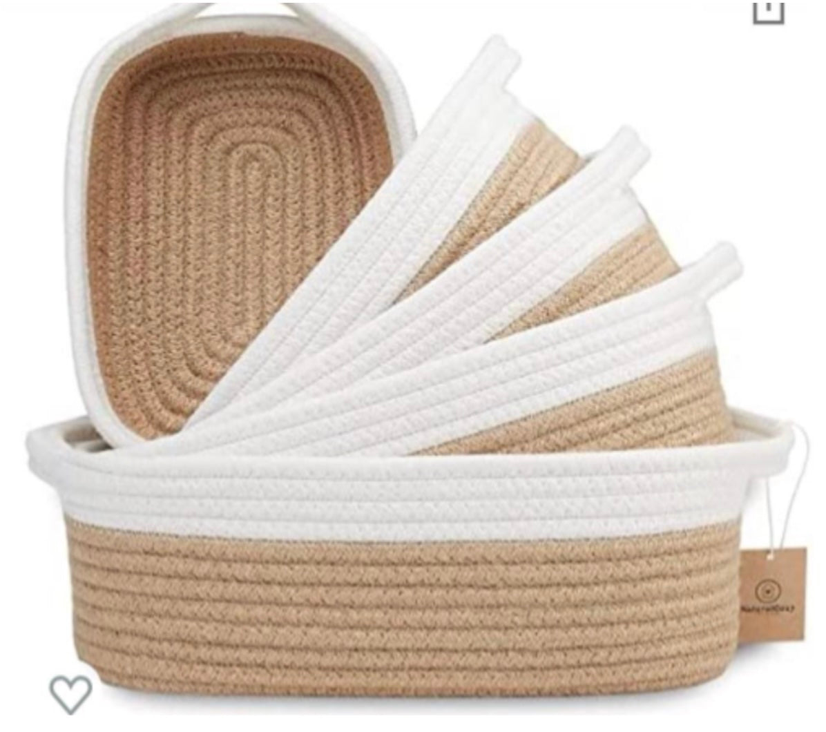 Jute/Cotton Planter(Set of 5)