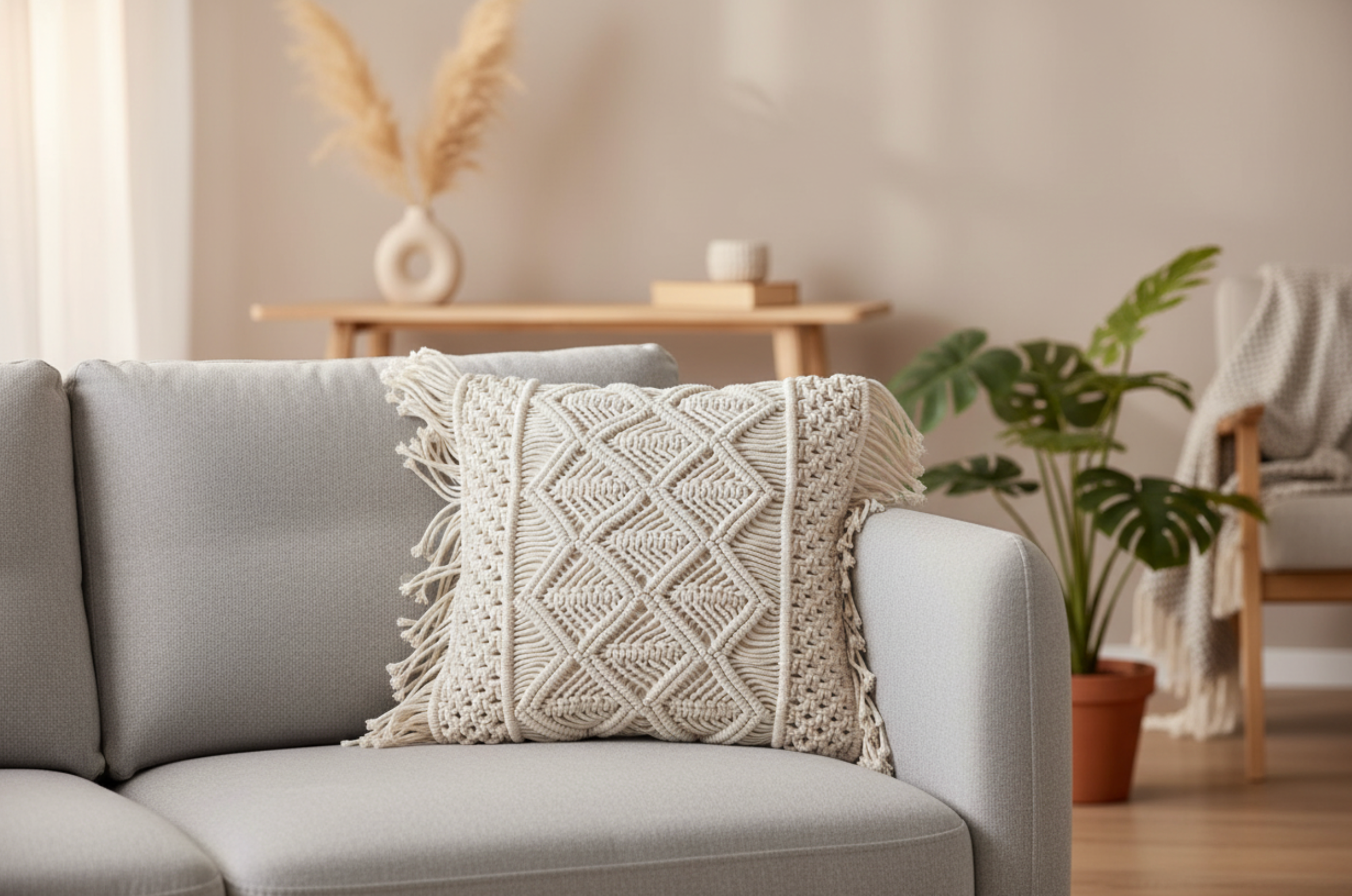 Macrame Cushion Covers