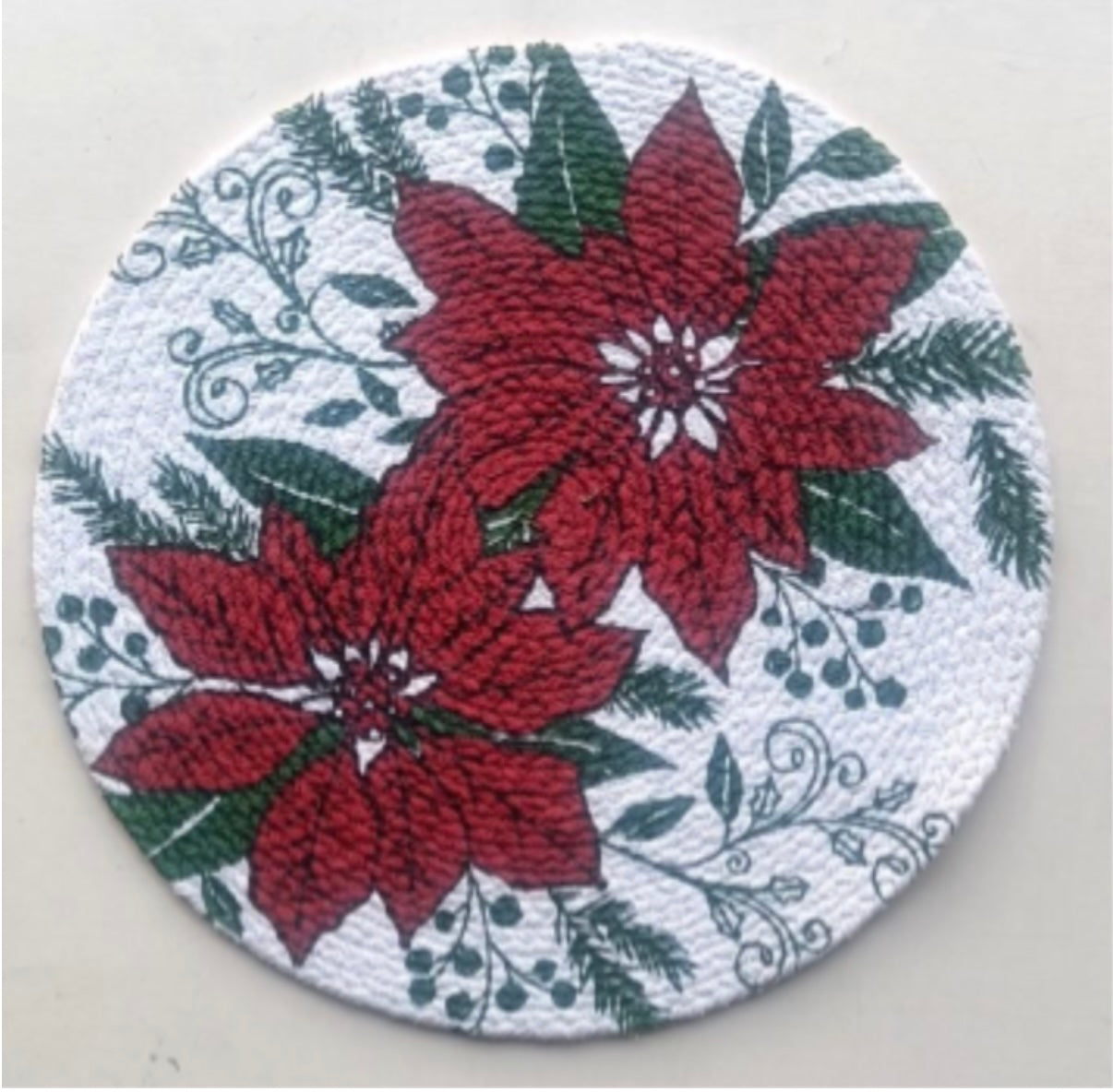 Printed Round Mat 2