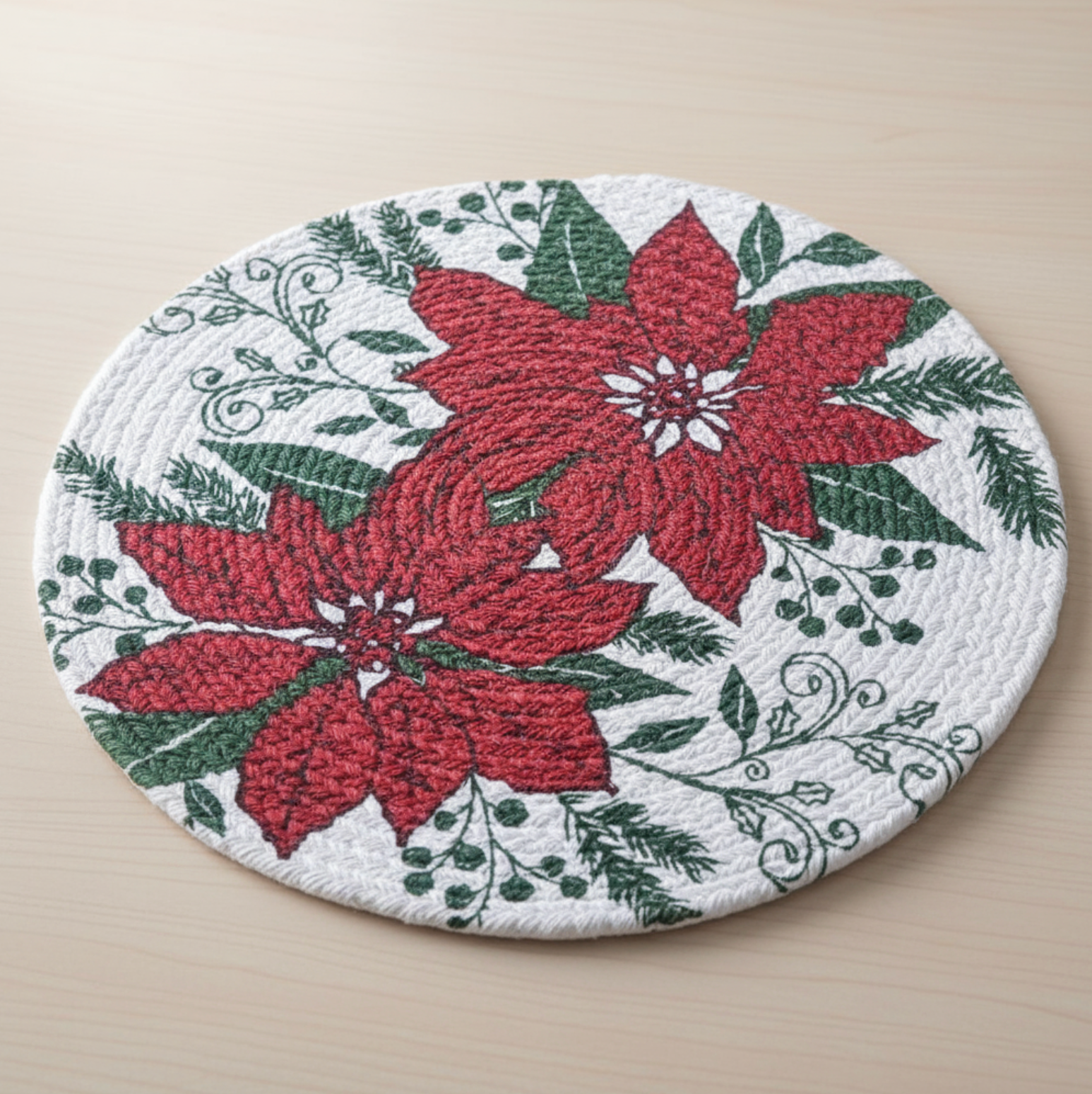 Printed Round Mat 2