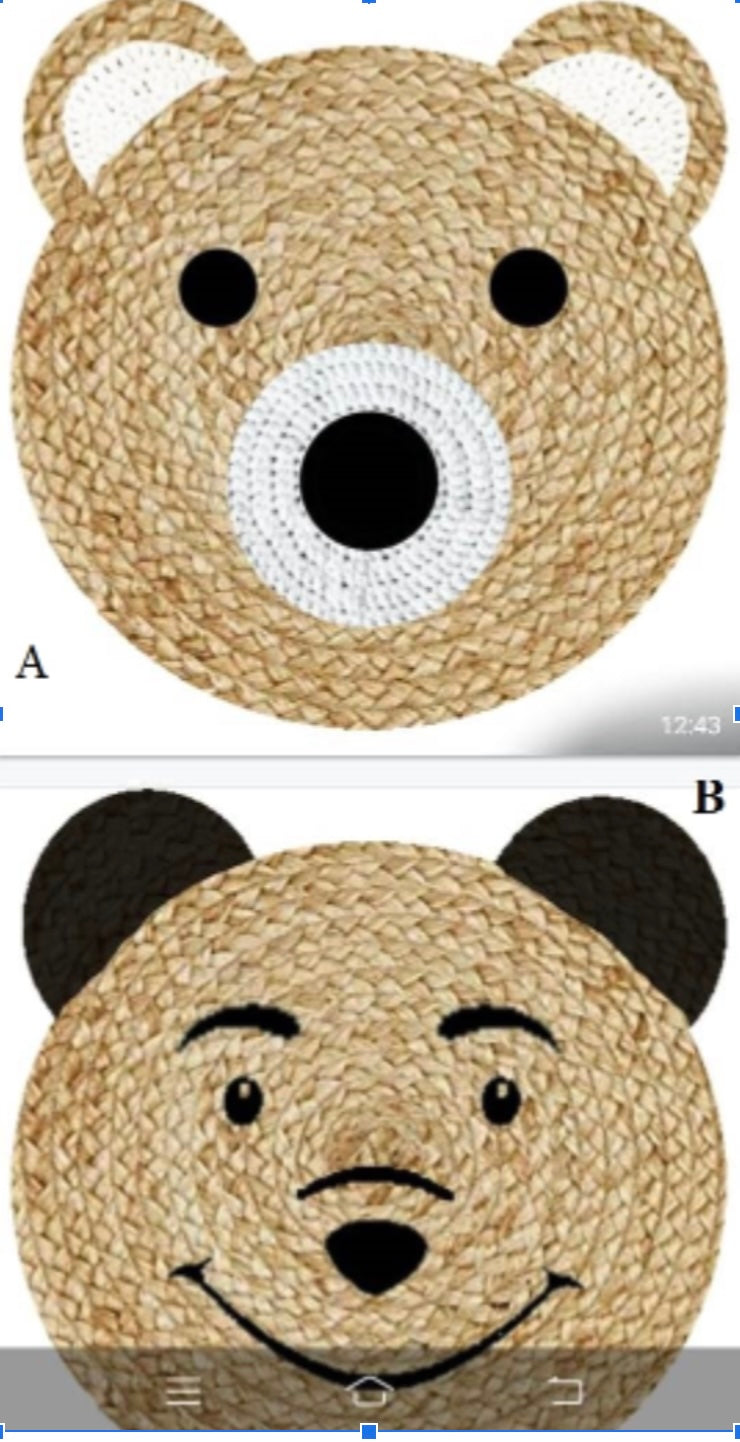 Rectagle Jute Mat