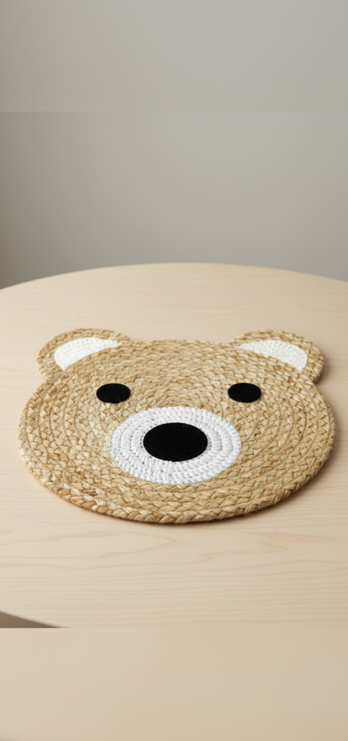 Rectagle Jute Mat