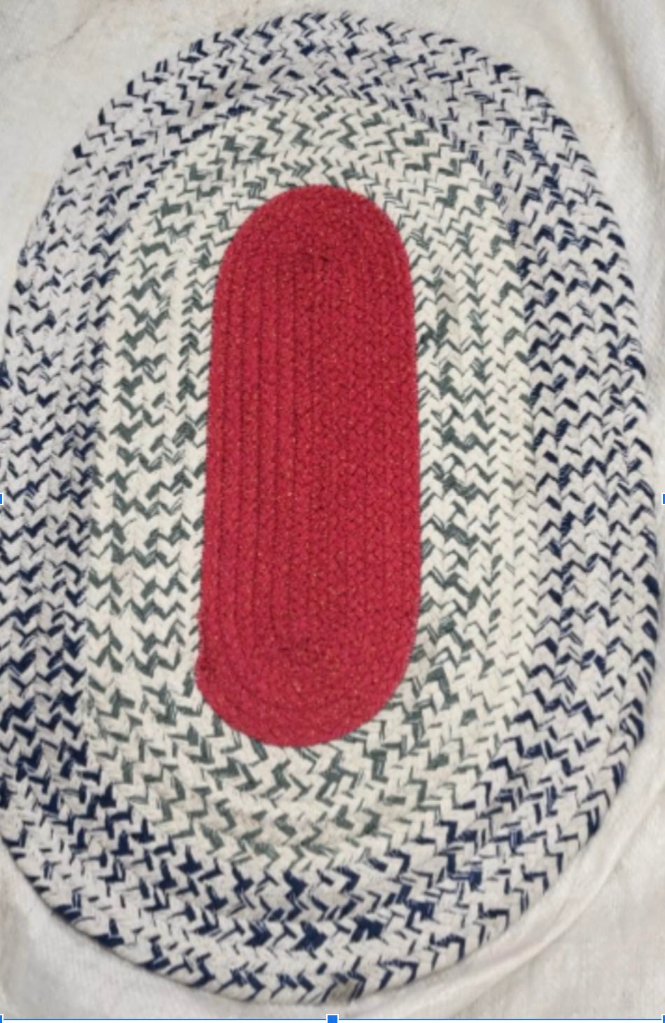 Braided Oval Mat