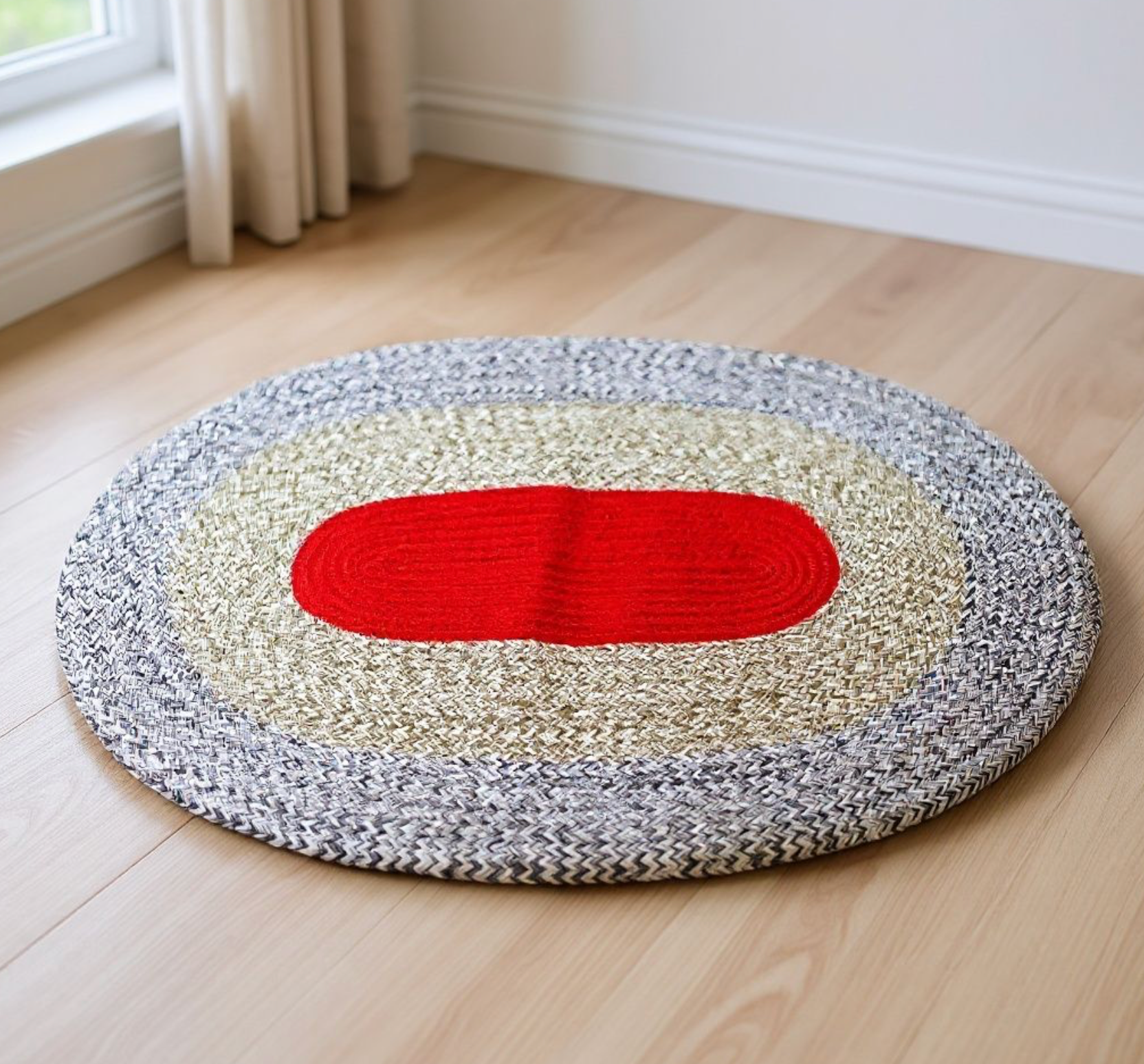 Braided Oval Mat