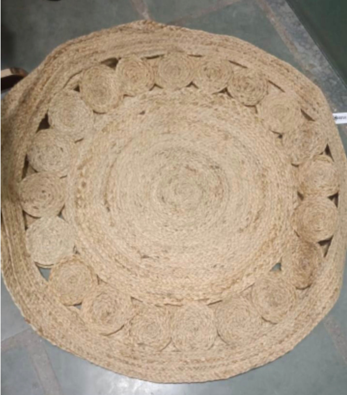 JUTE ROUND RUG 3