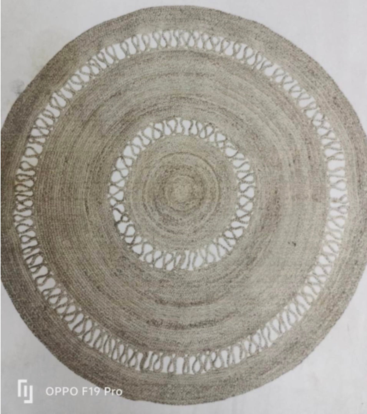 JUTE ROUND RUG 5