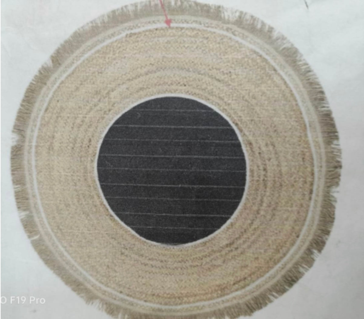 JUTE ROUND RUG 6