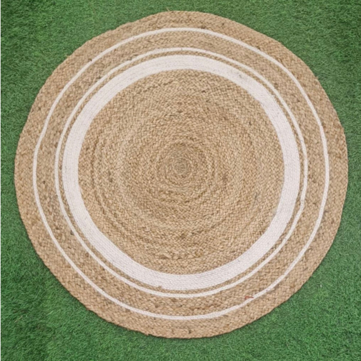 JUTE ROUND RUG 8