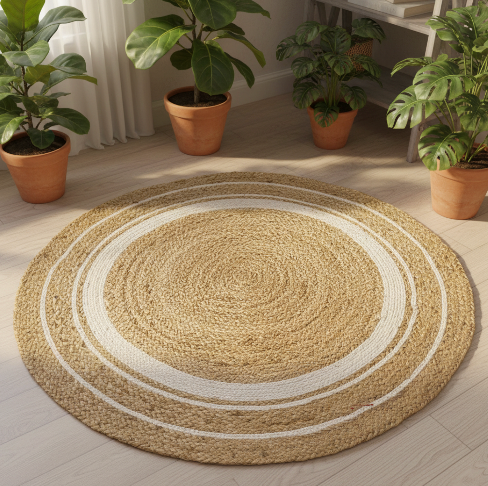 JUTE ROUND RUG 8