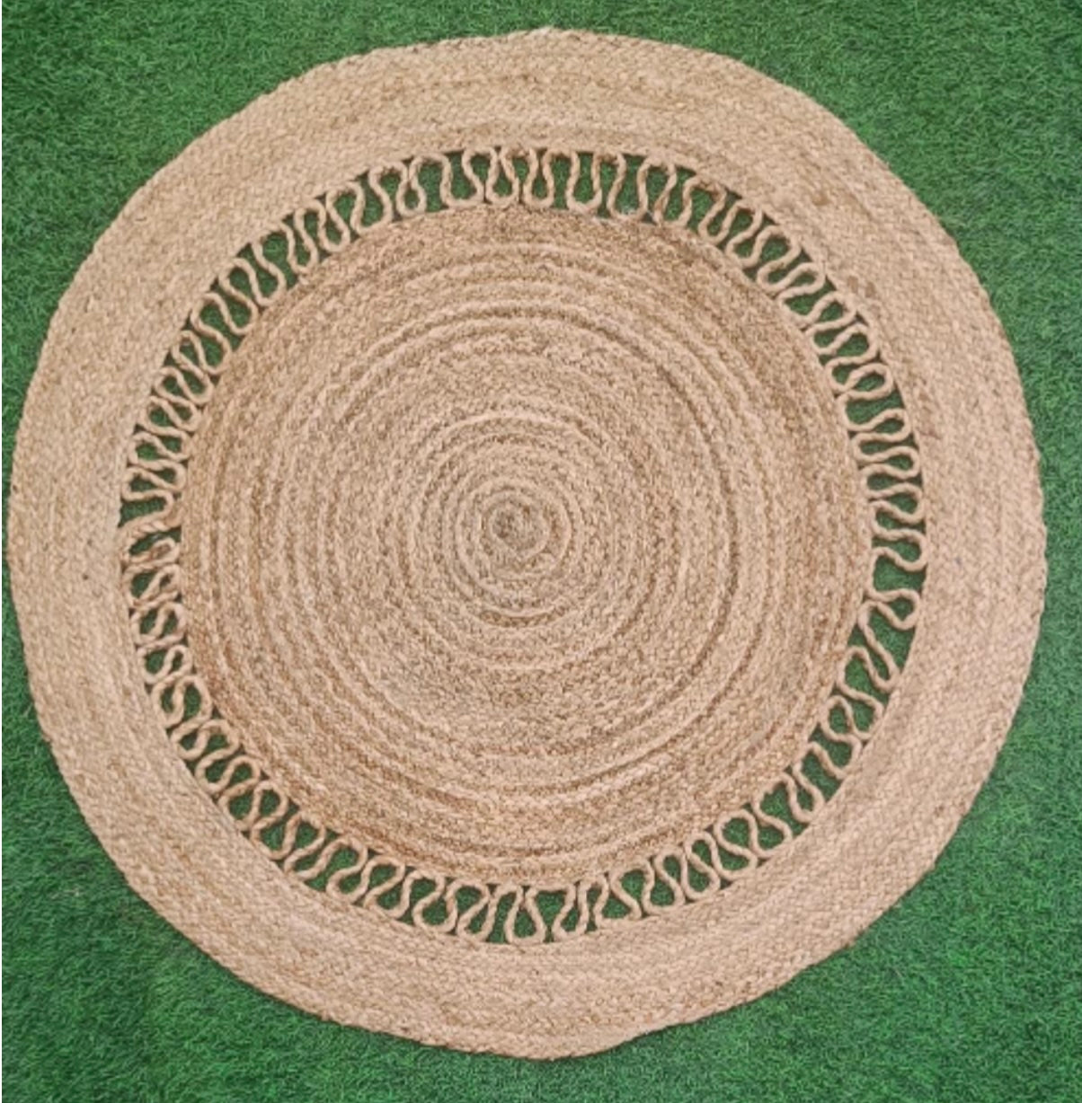 JUTE ROUND RUG 9